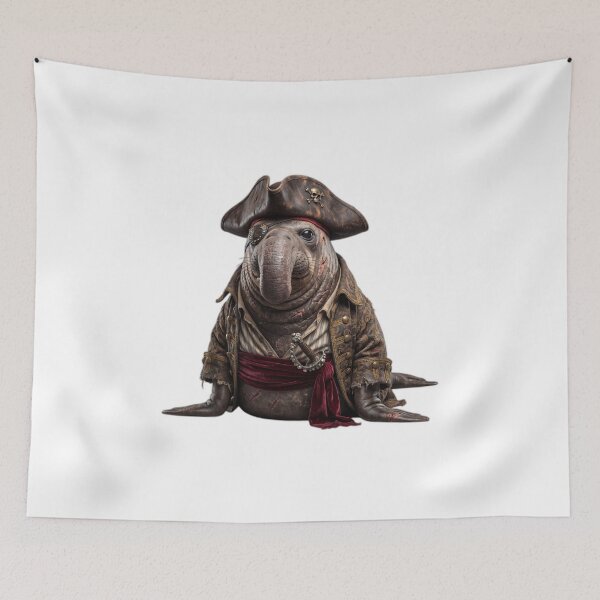 Item preview, Pirate Captain Neil the Seal Swashbuckler designed and sold by ryanguas.