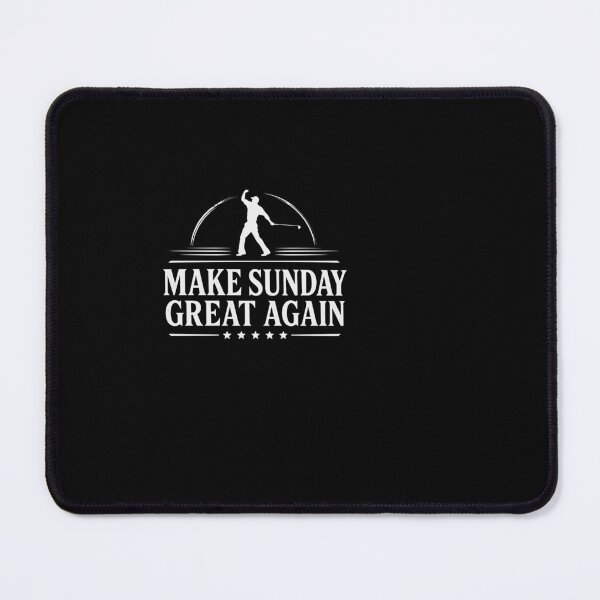 Item preview, Make Sunday Great Again Funny Golf Lover Weekend Golfer Design designed and sold by msaloyach.