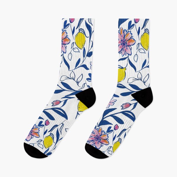 Item preview, Longing for the Sea – Lemons & Blossoms Illustration designed and sold by Jules-fine-art.