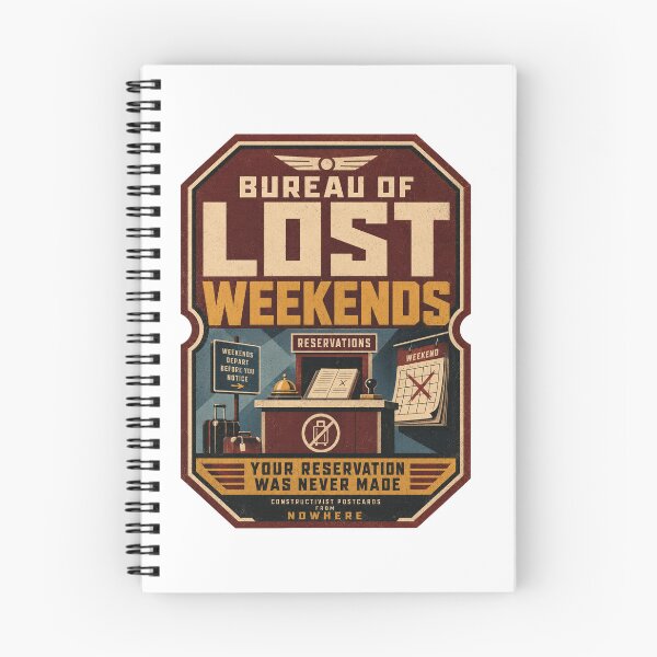 Item preview, Bureau of Lost Weekends – Your Reservation Was Never Made designed and sold by Soft Panic Studio.