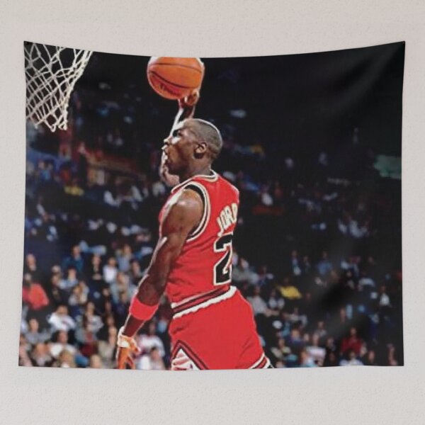 Item preview, Poster Dunk Michael Jordan Foul Line Painting designed and sold by grisellamarten.
