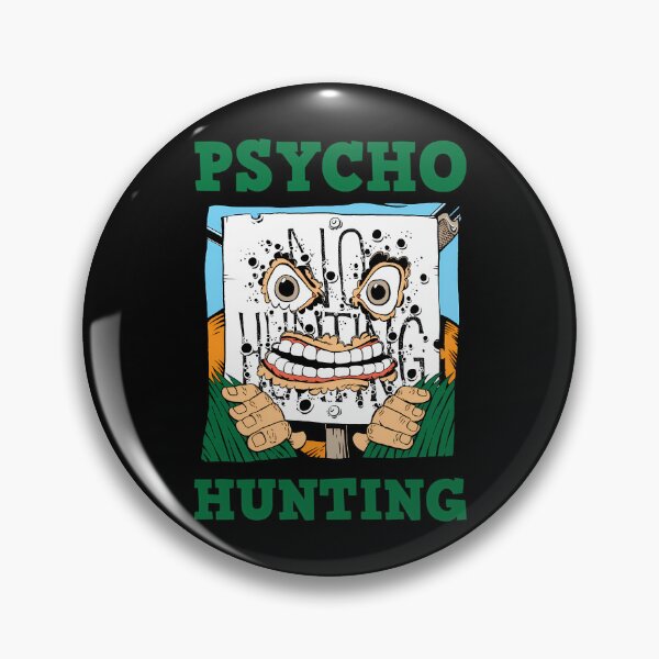 Item preview, Psycho Hunting Sign Mask designed and sold by MinimalistSet.