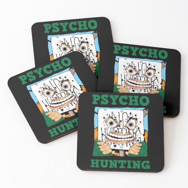 Item preview, Psycho Hunting Sign Mask designed and sold by MinimalistSet.