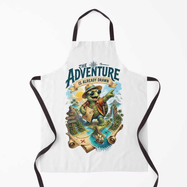 Item preview, The Adventure Is Already Drawn Turtle designed and sold by Sovereign Supply Co..