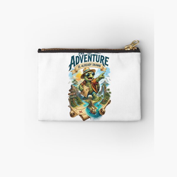 Item preview, The Adventure Is Already Drawn Turtle designed and sold by Sovereign Supply Co..
