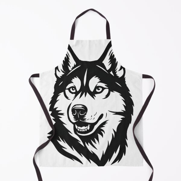 Item preview, Minimalist Husky Vector Portrait - Black and White Dog Art designed and sold by Antony004.