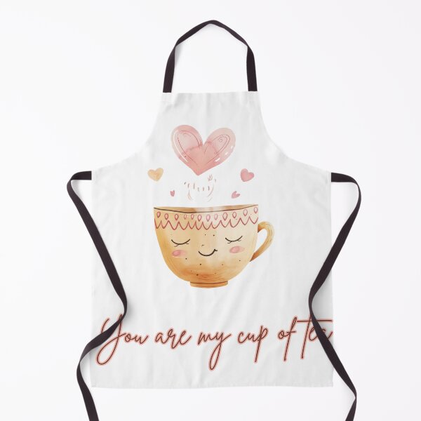Item preview, You Are My Cup of Tea Whimsical Watercolor Aesthetic Sticker designed and sold by VectorForge.