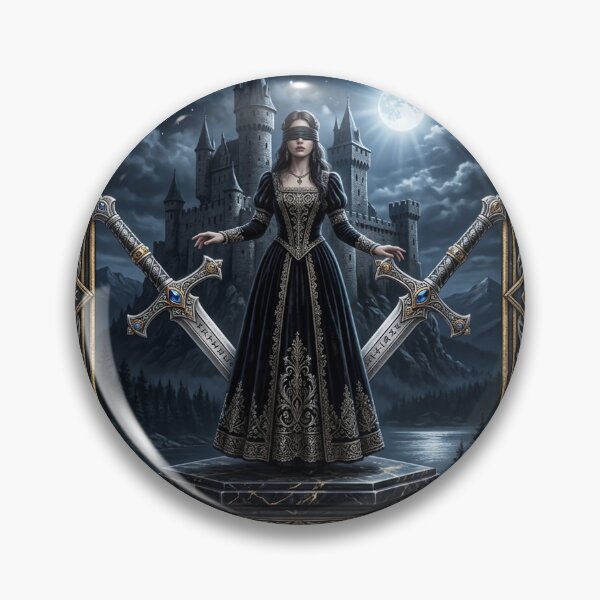 Item preview, Two of Steels-Two Cards designed and sold by Studio77-Gothic.