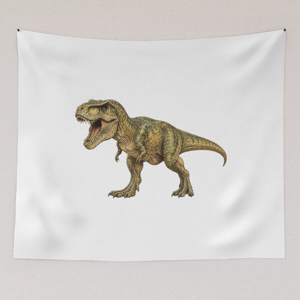 Item preview, Roaring Tyrannosaurus Rex Dinosaur Illustration designed and sold by JasKei-Designs.