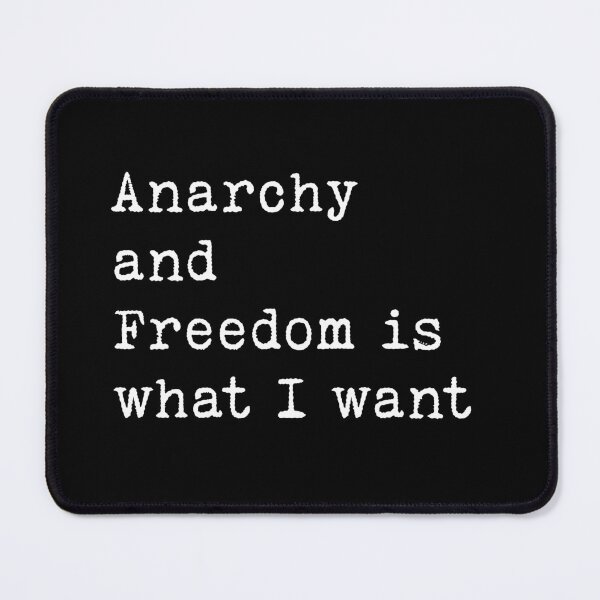 Item preview, Anarchy and Freedom designed and sold by TerryLatic.