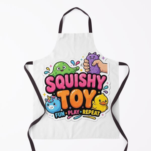 Item preview, Needoh Squishy Toy Fun Play Repeat – Cute Kawaii Sensory Toy Sticker Design designed and sold by Bhaskar Digital Art.