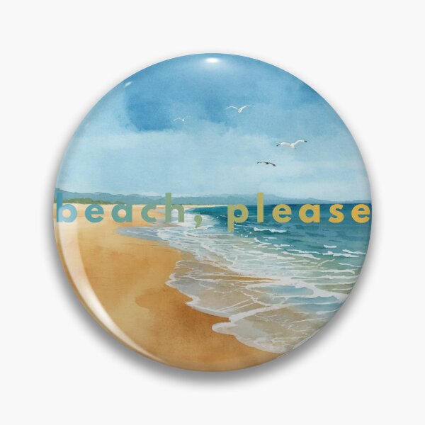 Item preview, Beach, Please designed and sold by TeeHee Puns.