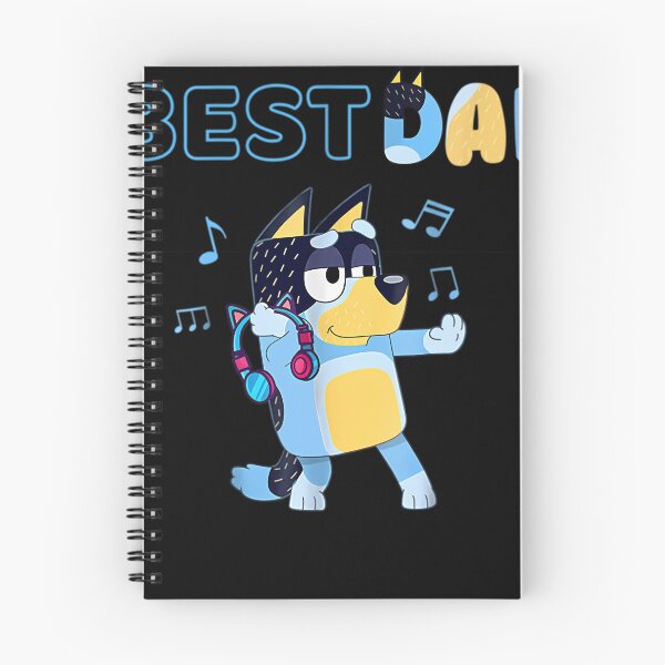 Item preview, Cute Cartoon Blue Dog Holding Best Dad Ever Trophy designed and sold by abdoMounaim.