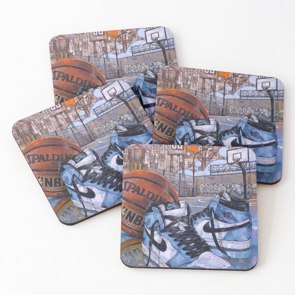Item preview, Poster Jordan 1 Basketball University Blue designed and sold by grisellamarten.
