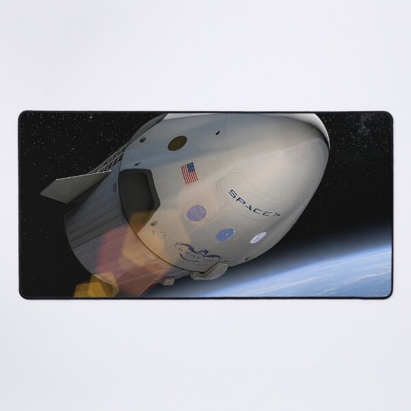 Item preview, SpaceX Dragon Capsule Over Earth - Nasa - Science Photo Library designed and sold by LuluLeb.