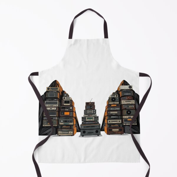 Item preview, A Mountain Range Formed From Stacked Vintage Recor designed and sold by QuirkThreadsCo.
