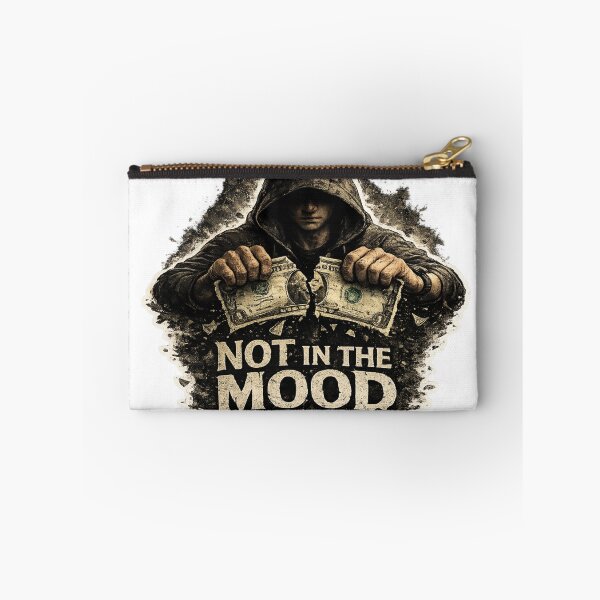 Item preview, Not In The Mood | Money Can't Buy Peace Sticker designed and sold by Genzfirevibes.
