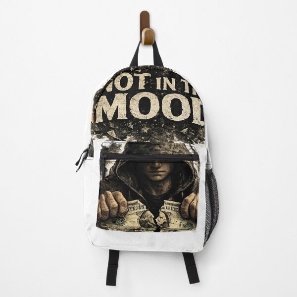 Item preview, Not In The Mood | Money Can't Buy Peace Sticker designed and sold by Genzfirevibes.
