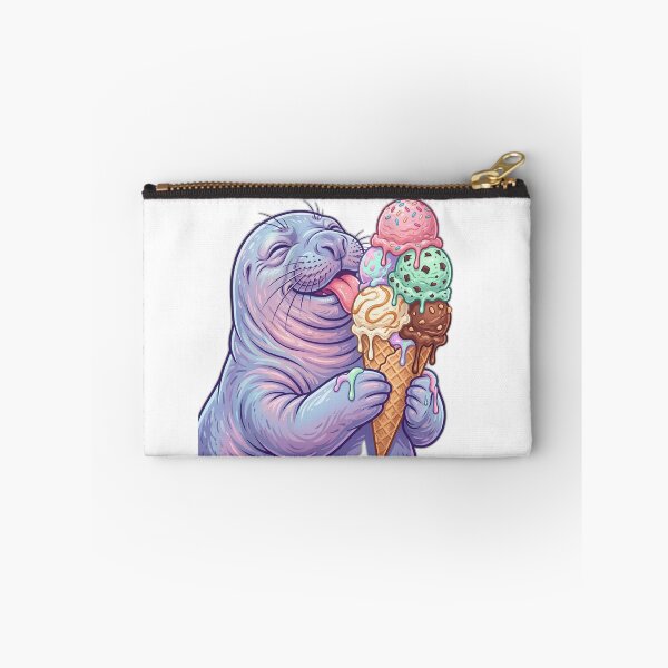 Item preview, Neil the Seal Eating Giant Ice Cream Cone designed and sold by ryanguas.
