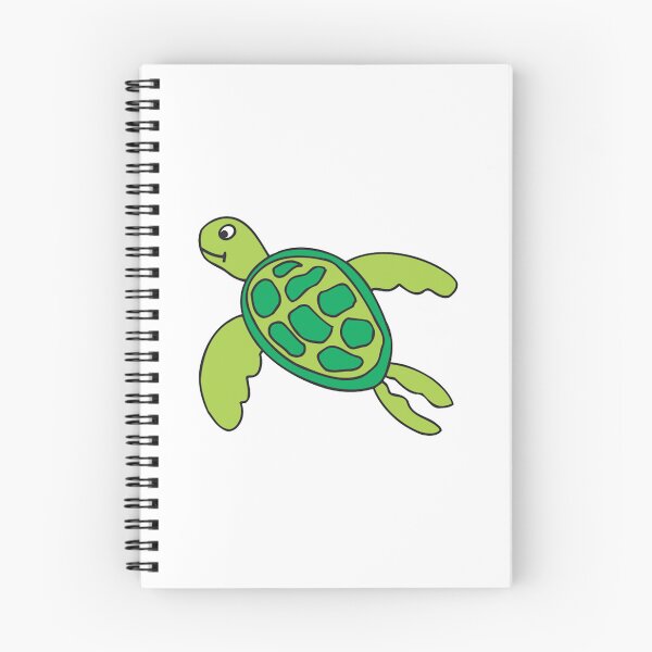 Item preview, Sea Turtle Darling Little Art Cute Green Tortoise designed and sold by CosmicCherryArt.