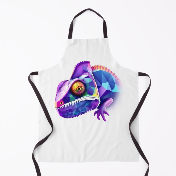 Item preview, Chameleon Geometric Low Poly - Modern Graphic Art designed and sold by QuirkThreadsCo.