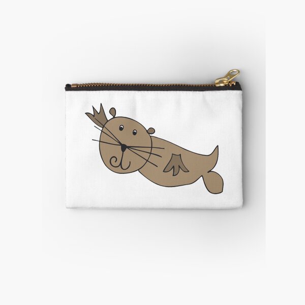Item preview, Seal Darling Little Art Cute Brown Sea Lion designed and sold by CosmicCherryArt.