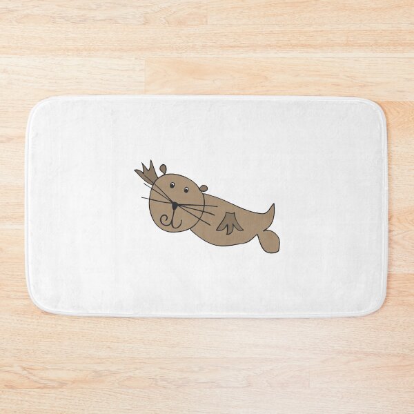 Item preview, Seal Darling Little Art Cute Brown Sea Lion designed and sold by CosmicCherryArt.