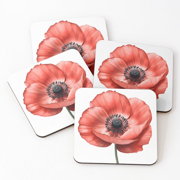 Item preview, Anemone Flower Watercolor Painting designed and sold by RawNaturePrints.