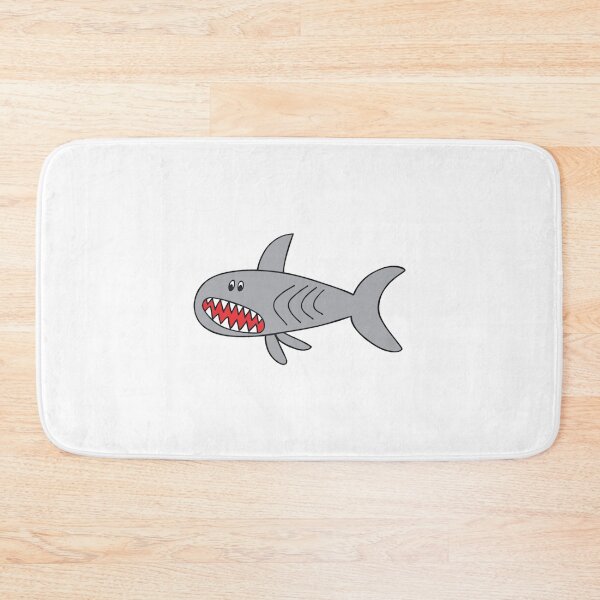Item preview, Shark Darling Little Art Cute Gray Friendly Shark designed and sold by CosmicCherryArt.