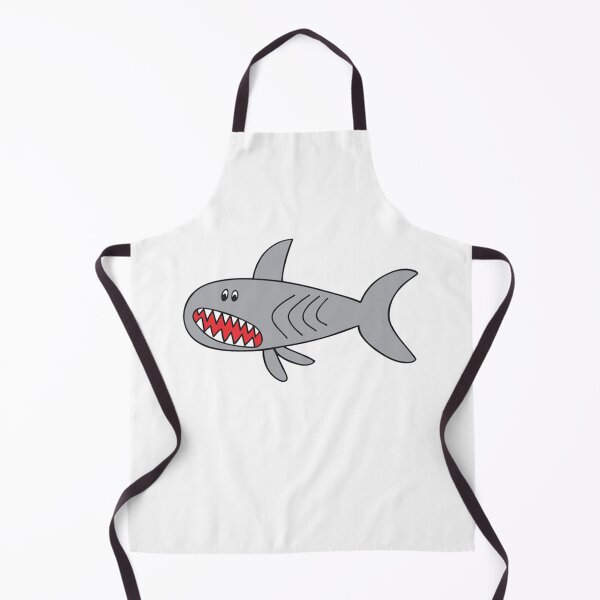 Item preview, Shark Darling Little Art Cute Gray Friendly Shark designed and sold by CosmicCherryArt.