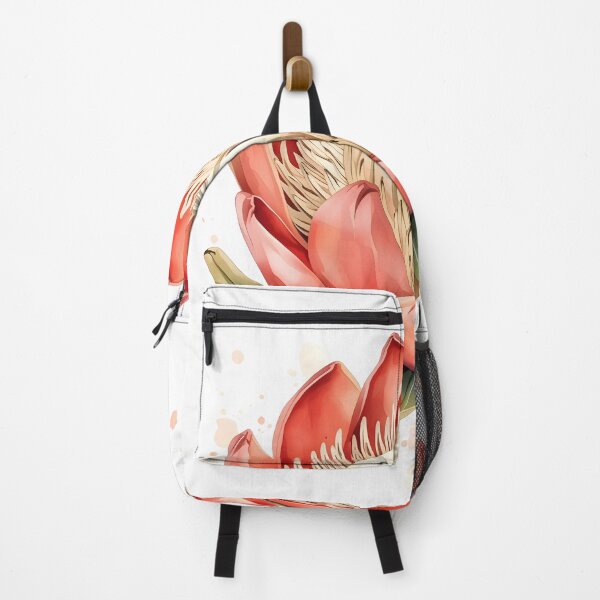 Item preview, Protea Flower Watercolor Painting designed and sold by RawNaturePrints.