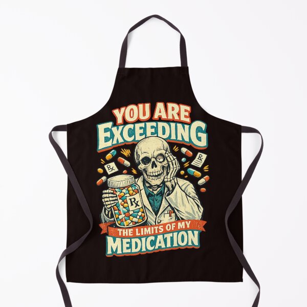 Item preview, Exceeding My Medication Skeleton designed and sold by FrameFlow.