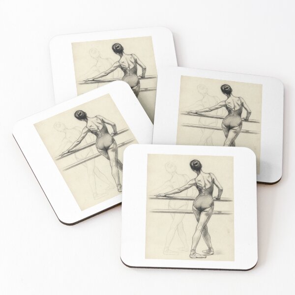 Item preview, Ballerina at the Barre Pencil Sketch designed and sold by goldcov.