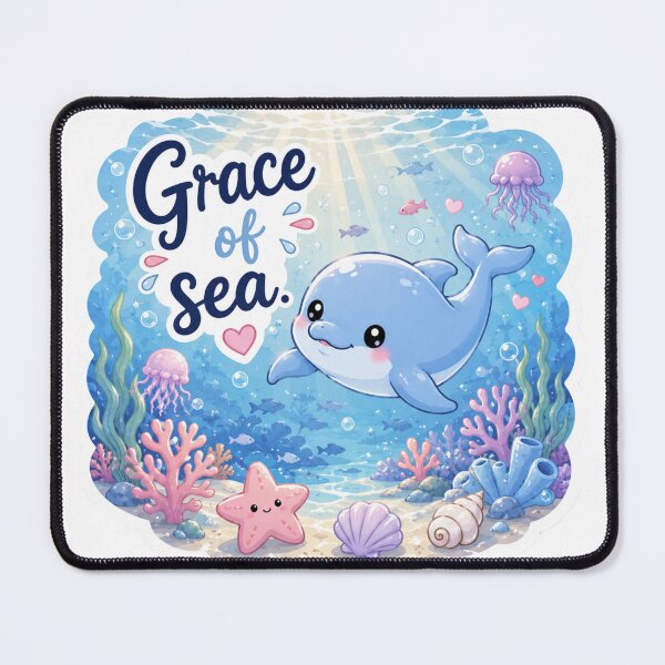 Item preview, Kawaii Underwater Ocean Art designed and sold by Snikdha.