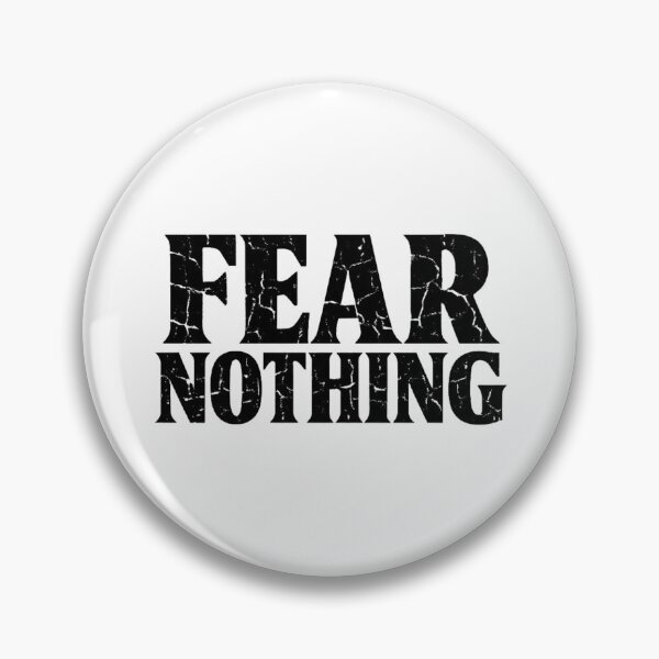 Item preview, FEAR NOTHING – Minimalist Typography  designed and sold by UrbanStatic.