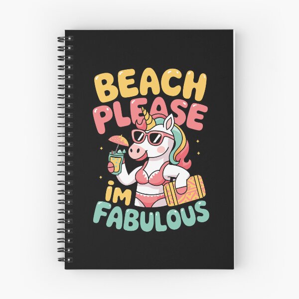 Item preview, Beach Please Im Fabulous Unicorn Summer Vibes Colorful Bikini Vacation designed and sold by yoddel.