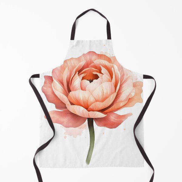 Item preview, Ranunculus Flower Watercolor Painting designed and sold by RawNaturePrints.