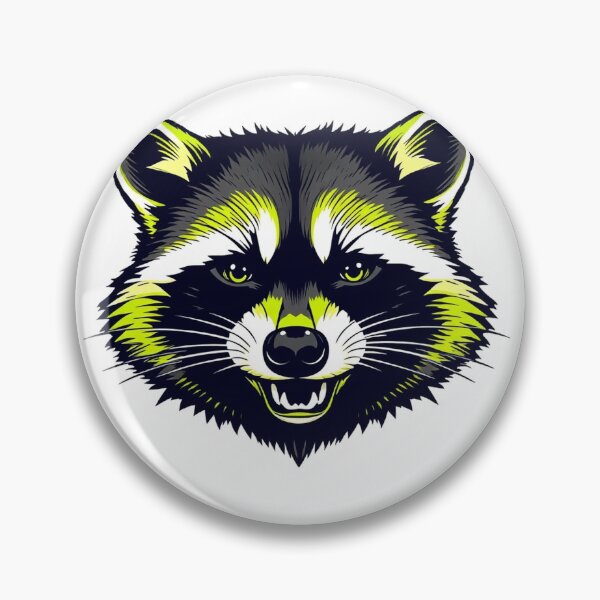 Item preview, Raccoon Pop Art - Modern Graphic Art Hoodie designed and sold by QuirkThreadsCo.