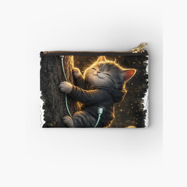Item preview, Recharge Alone | Cozy Introvert Cat Sticker designed and sold by Genzfirevibes.