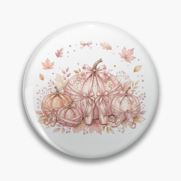 Item preview, Pink Ballet Pumpkin Balletcore Coquette Fall designed and sold by dudelinart.