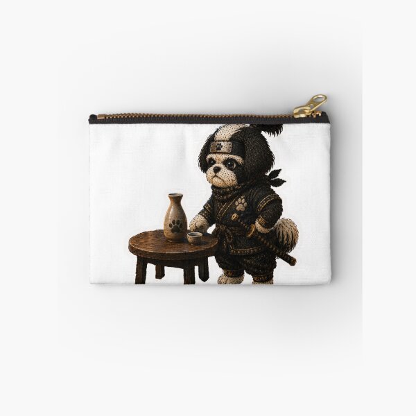 Item preview, 月夜の晩酌 ― 刺しゅうシーズーの静寂 designed and sold by ShihTzuRareArt.