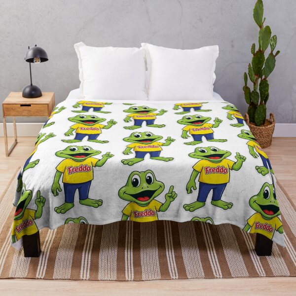 Item preview, Cute Green Freddo Frog Mascot Sticker – Funny Cartoon Amphibian Character designed and sold by Bhaskar Digital Art.