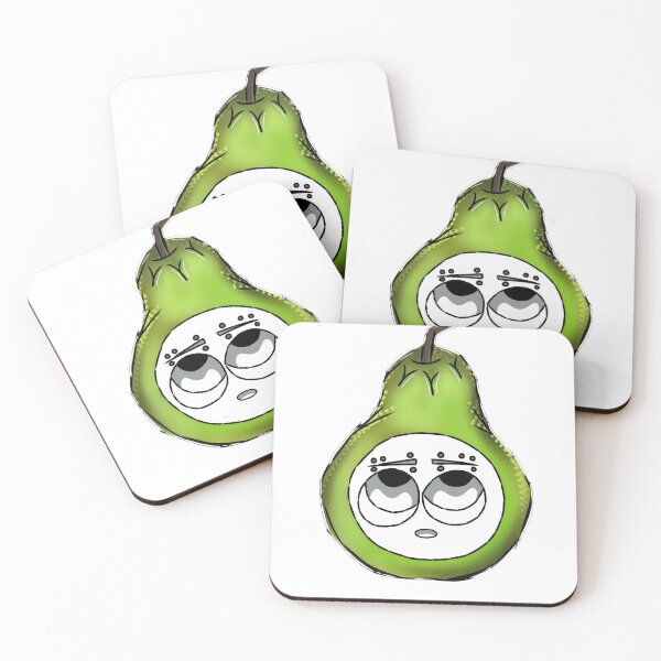 Item preview, Sleepy Pear Face designed and sold by IsaacDreams.