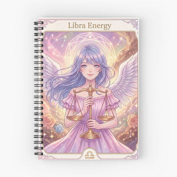 Item preview, Libra Energy Anime Angel Art | Libra Zodiac Sign Celestial Astrology Illustration | Cute Horoscope Goddess | Kawaii Angel Aesthetic | Libra Birthday Gift | Zodiac Wall Art designed and sold by RSDigitalPrintDesign.