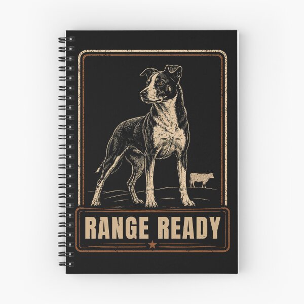 Item preview, Range Ready McNab Vintage Ranch Dog Farm Herding Badge designed and sold by RusticMeadow.