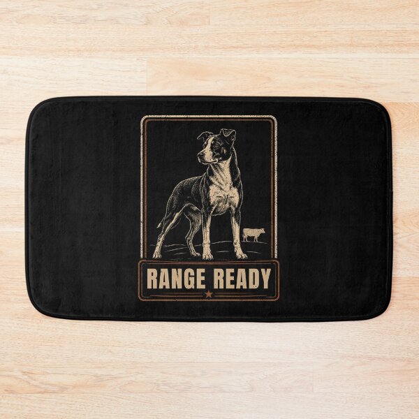 Item preview, Range Ready McNab Vintage Ranch Dog Farm Herding Badge designed and sold by RusticMeadow.