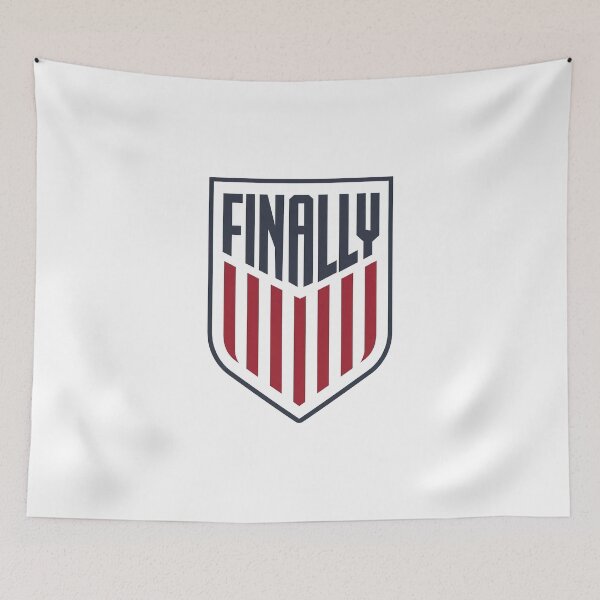 Item preview, Finally USA soccer shield designed and sold by PontiaGudam.