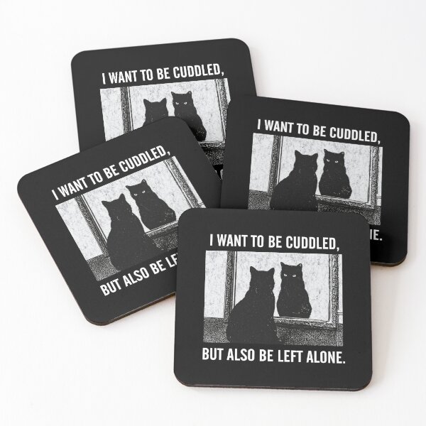 Item preview, I want to be cuddled, but also be left alone. designed and sold by Gamify Store.