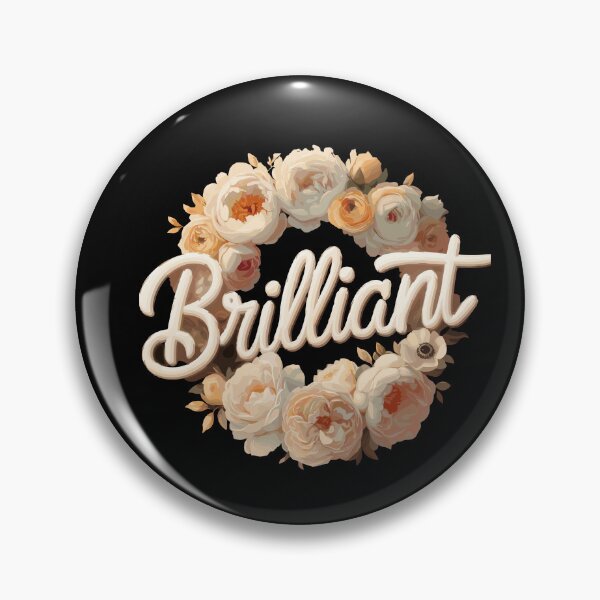 Item preview, Brilliant Floral Wreath Inspirational Flower Circle Art For Confident Women designed and sold by yoddel.