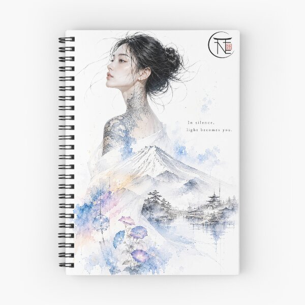 Item preview, Fuji — In Silence, Light Becomes You | Neo Edo designed and sold by Neo Edo Studio.